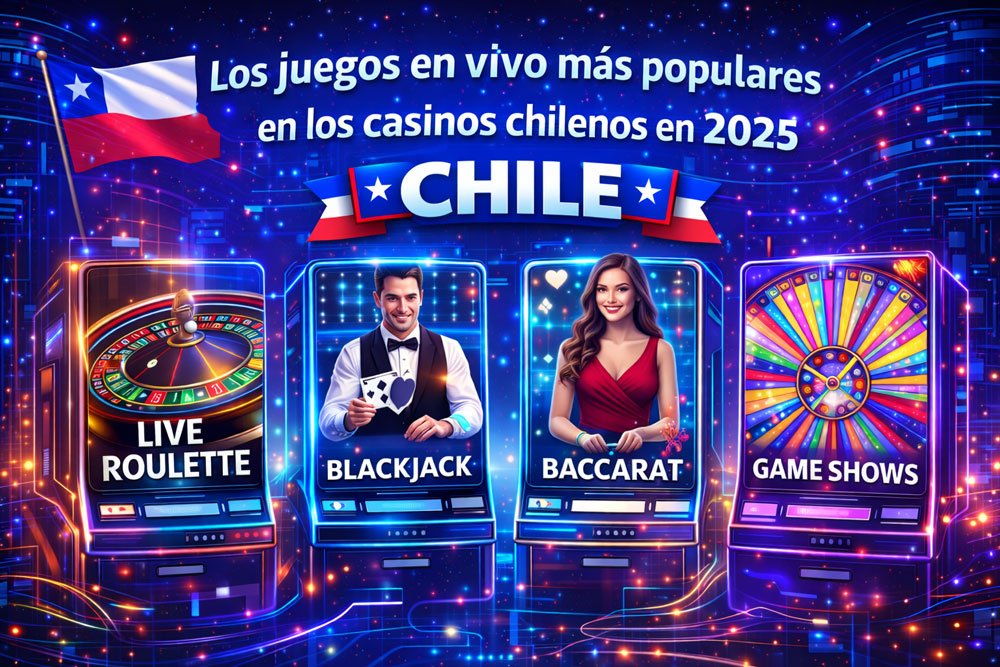 Los juegos en vivo más populares en los casinos chilenos en 2025