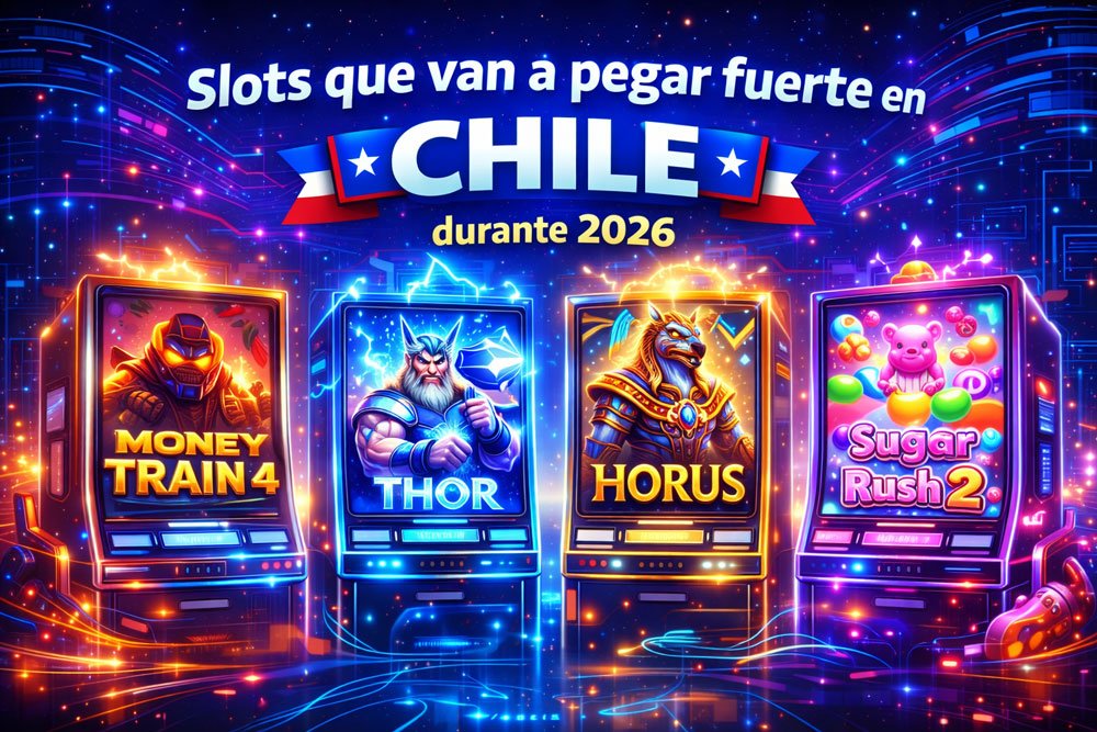 Slots que van a pegar fuerte en Chile durante 2026